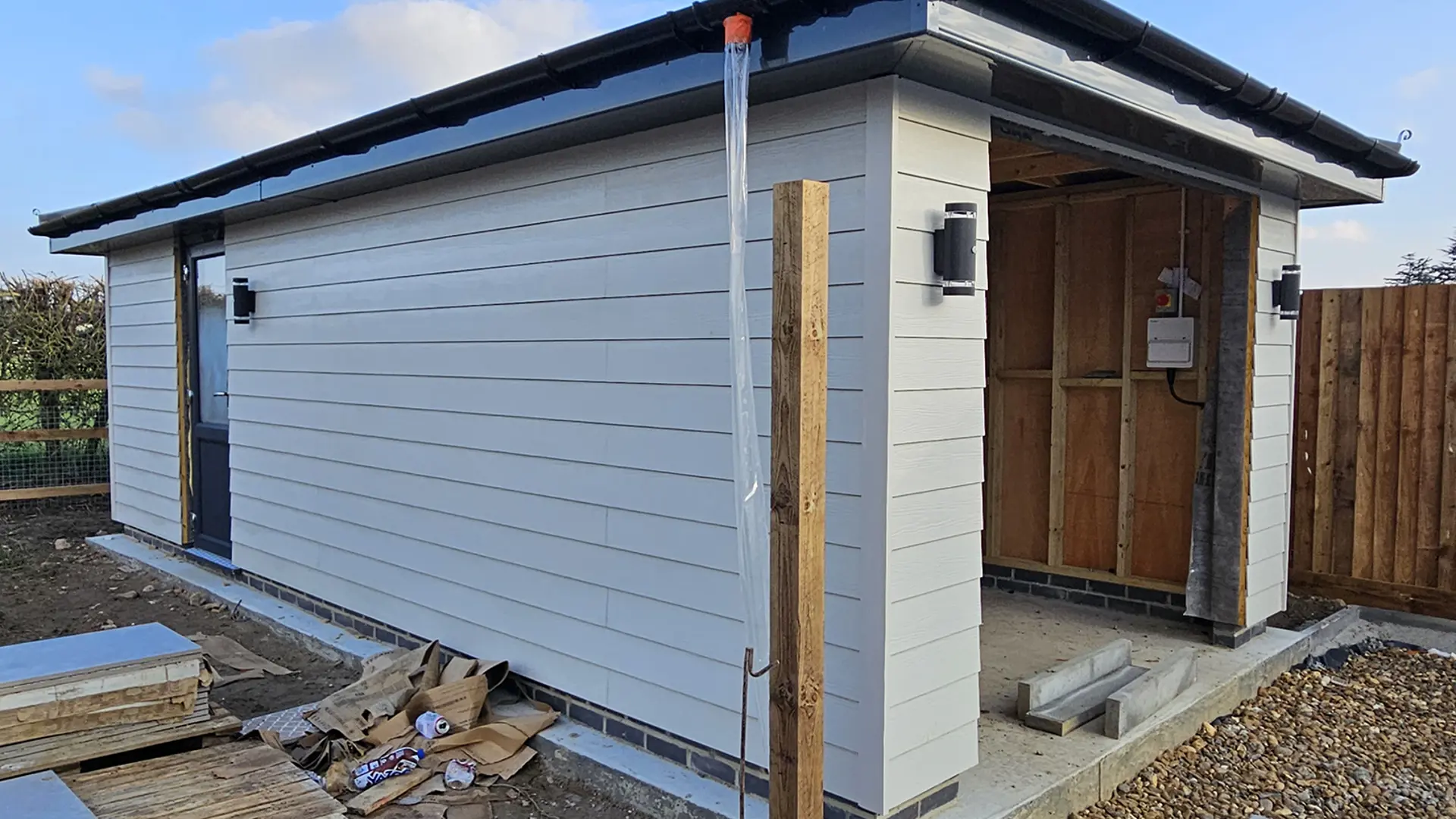Garage Cladding in Bentley 2