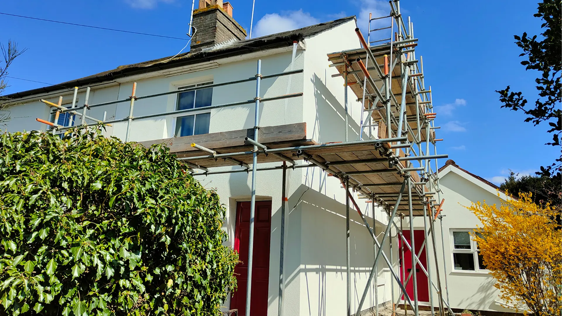 Silicone Render Hall Road