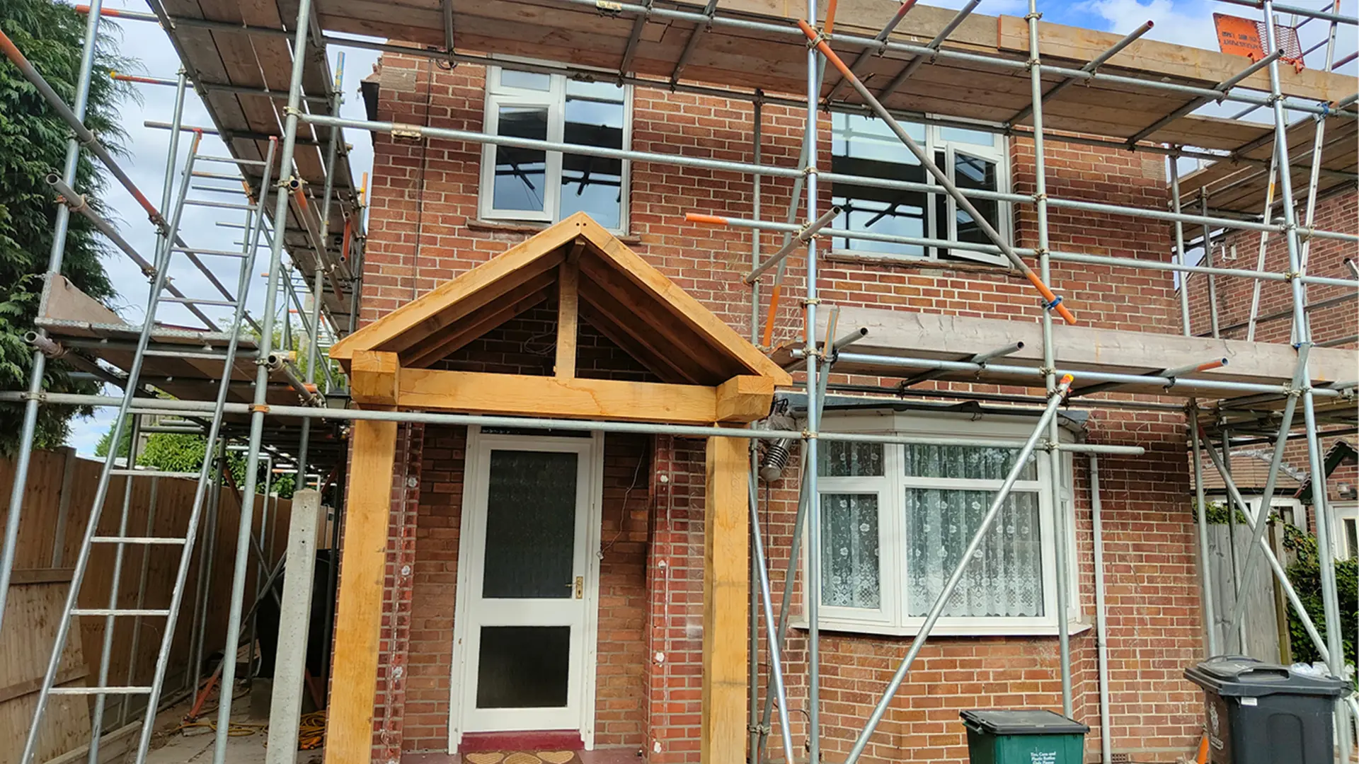 External wall insulation and silicone render in Great Bromley 1